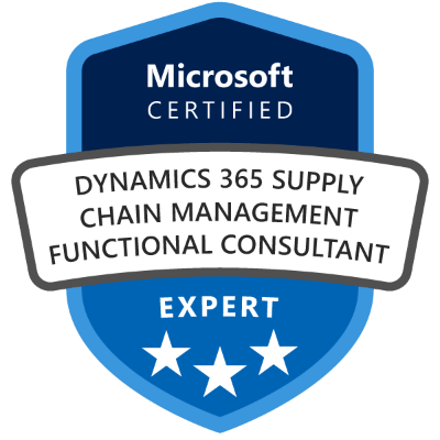 MB-335T00-A: Microsoft Dynamics 365 Supply Chain Management, Expert​