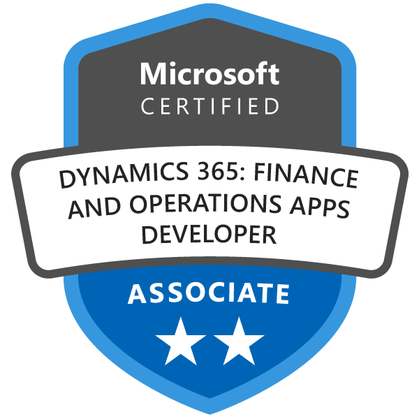MB-500: Microsoft Dynamics 365: Finance and Operations Apps Developer