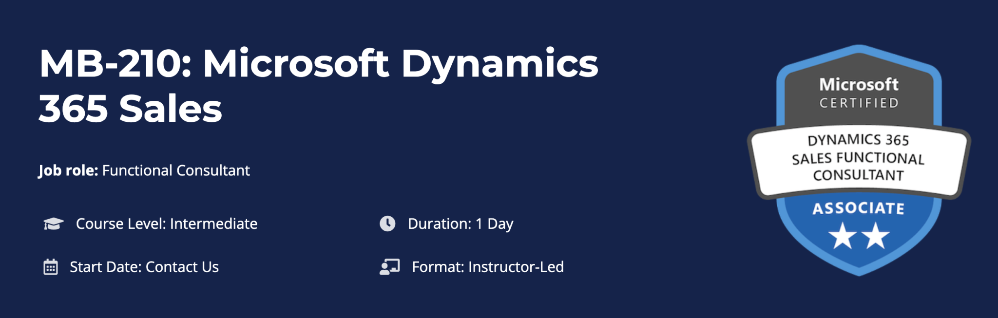 MB-210: Microsoft Dynamics 365 Sales